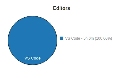 Tempo gasto no VS Code